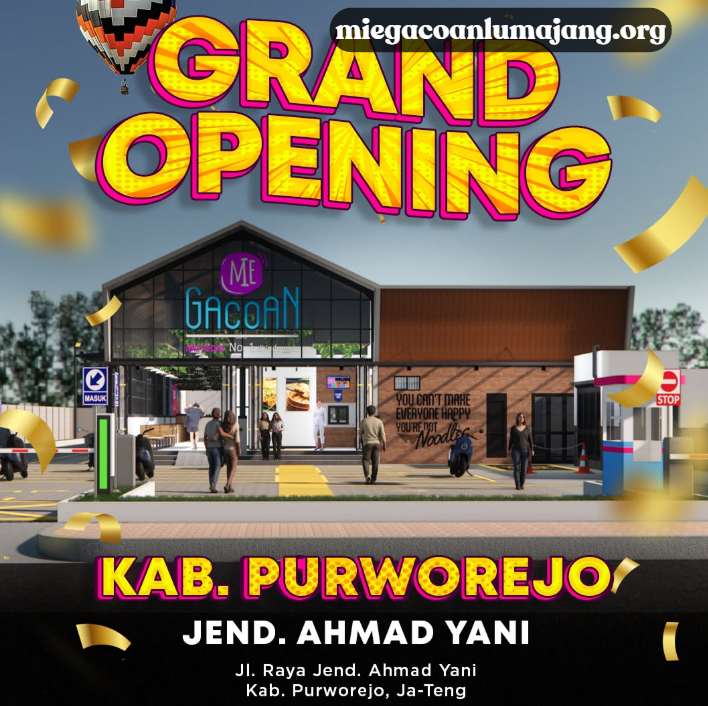 Grand Opening Mie Gacoan Purworejo, Jalan Ahmad Yani Jadi Spot Kuliner Baru